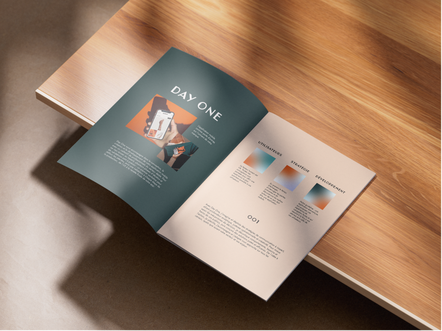 Plaquette marketing